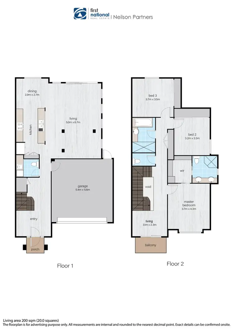 Floorplan of Homely townhouse listing, 6 Tilbavale Close, Hallam VIC 3803