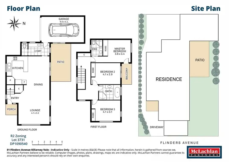 Floorplan of Homely townhouse listing, 51 Flinders Avenue, Killarney Vale NSW 2261