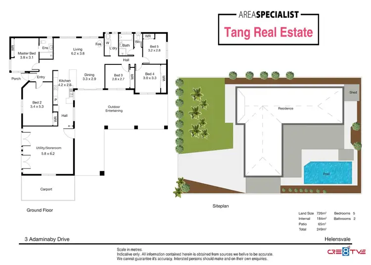 Floorplan of Homely house listing, 3 Adaminaby Drive, Helensvale QLD 4212