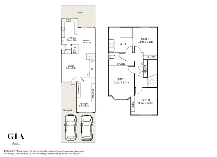 Floorplan of Homely semi-detached listing, 36 Gregorace Place, Bonnyrigg NSW 2177