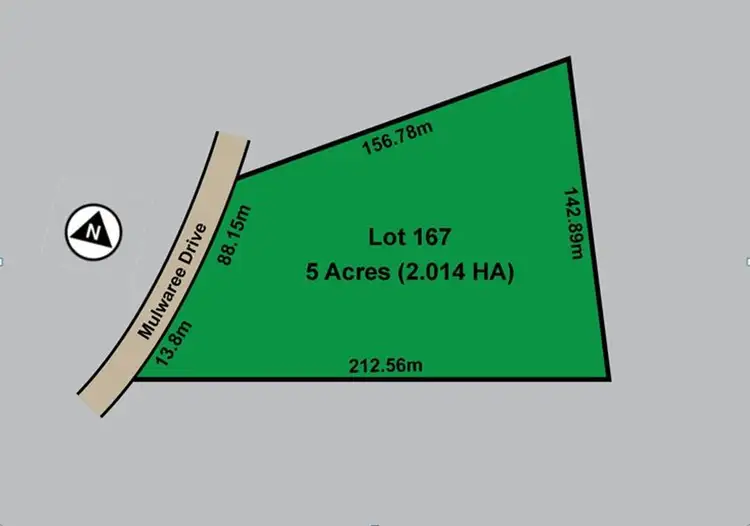 Floorplan of Homely land listing, 66 Mulwaree Drive, Tallong NSW 2579