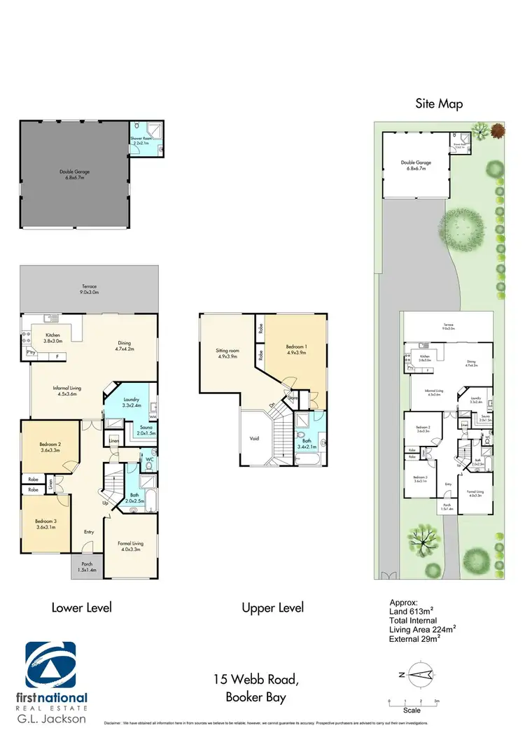 Floorplan of Homely house listing, 15 Webb Road, Booker Bay NSW 2257