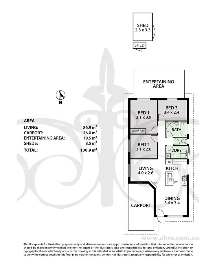 Floorplan of Homely house listing, 2/25 Fletcher Road, Mount Barker SA 5251