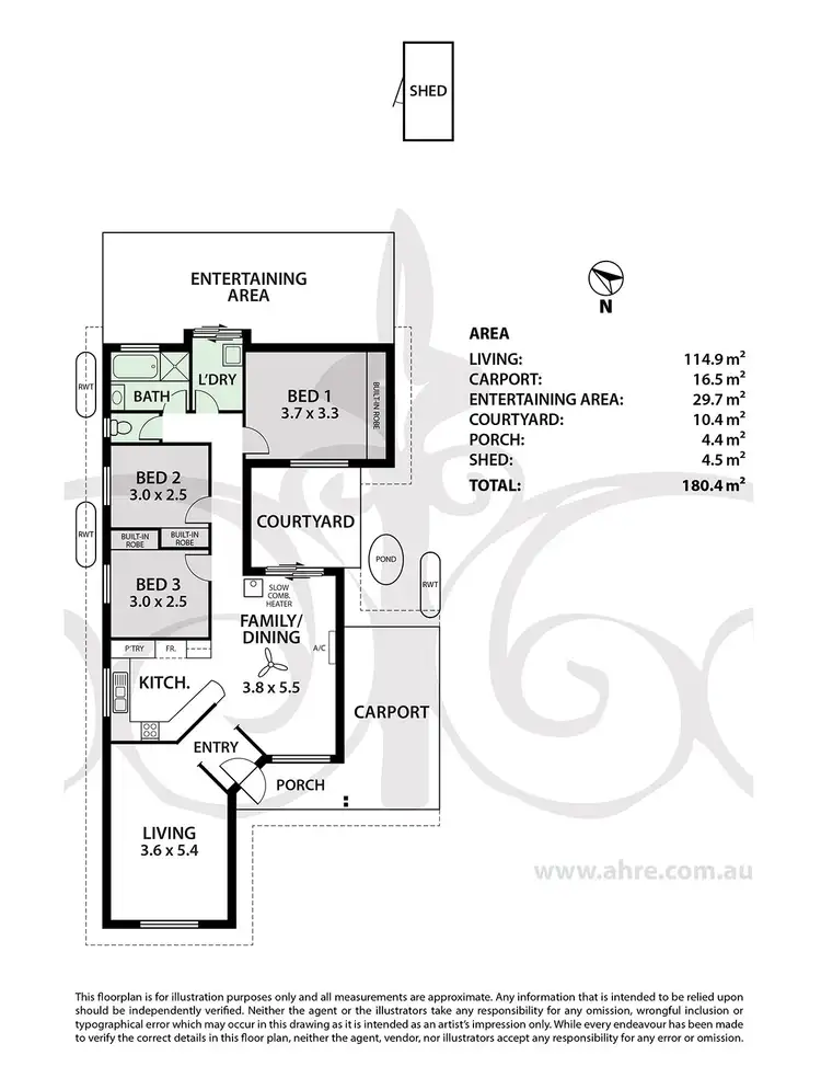 Floorplan of Homely house listing, 1/4 Wuttke Road, Mount Barker SA 5251