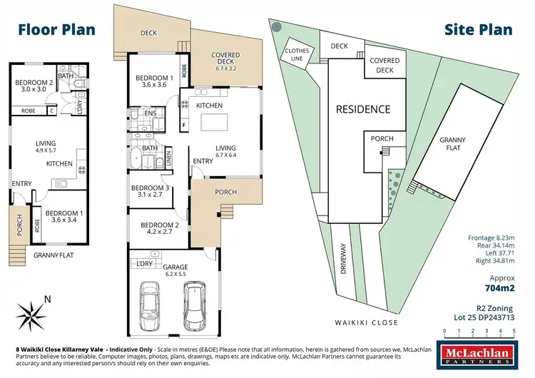 Floorplan of Homely house listing, 8 Waikiki Close, Killarney Vale NSW 2261
