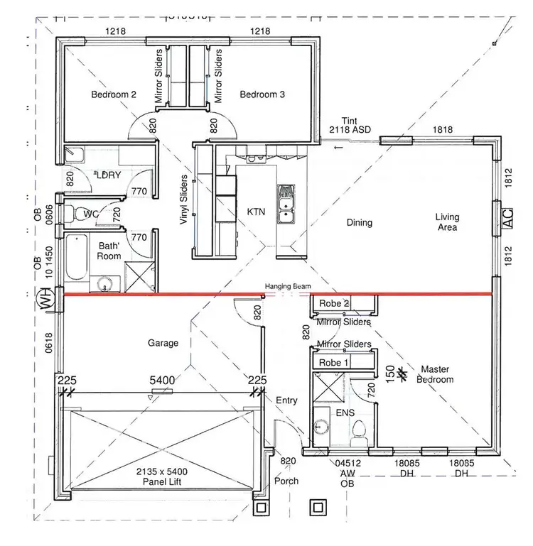 Floorplan of Homely villa listing, B/7-9 Gower Street, Chinchilla QLD 4413