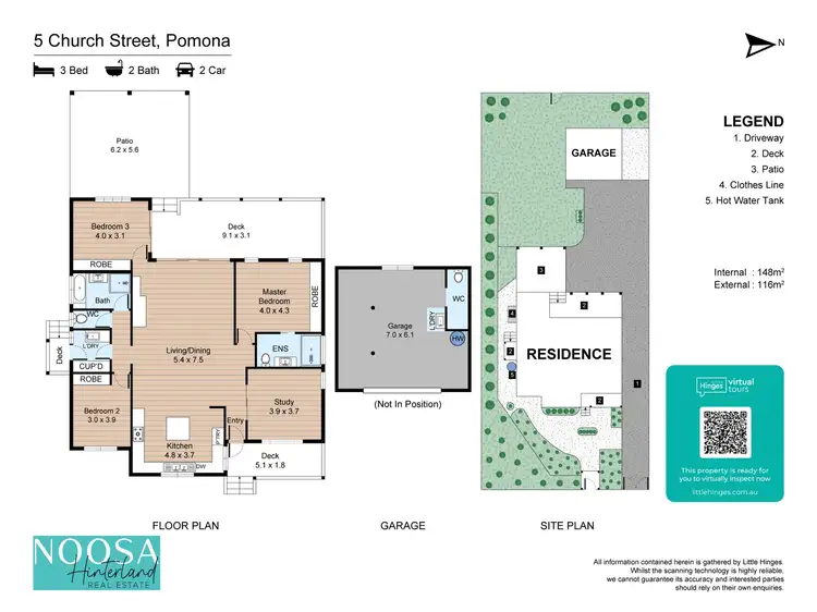 Floorplan of Homely house listing, 5 Church Street, Pomona QLD 4568