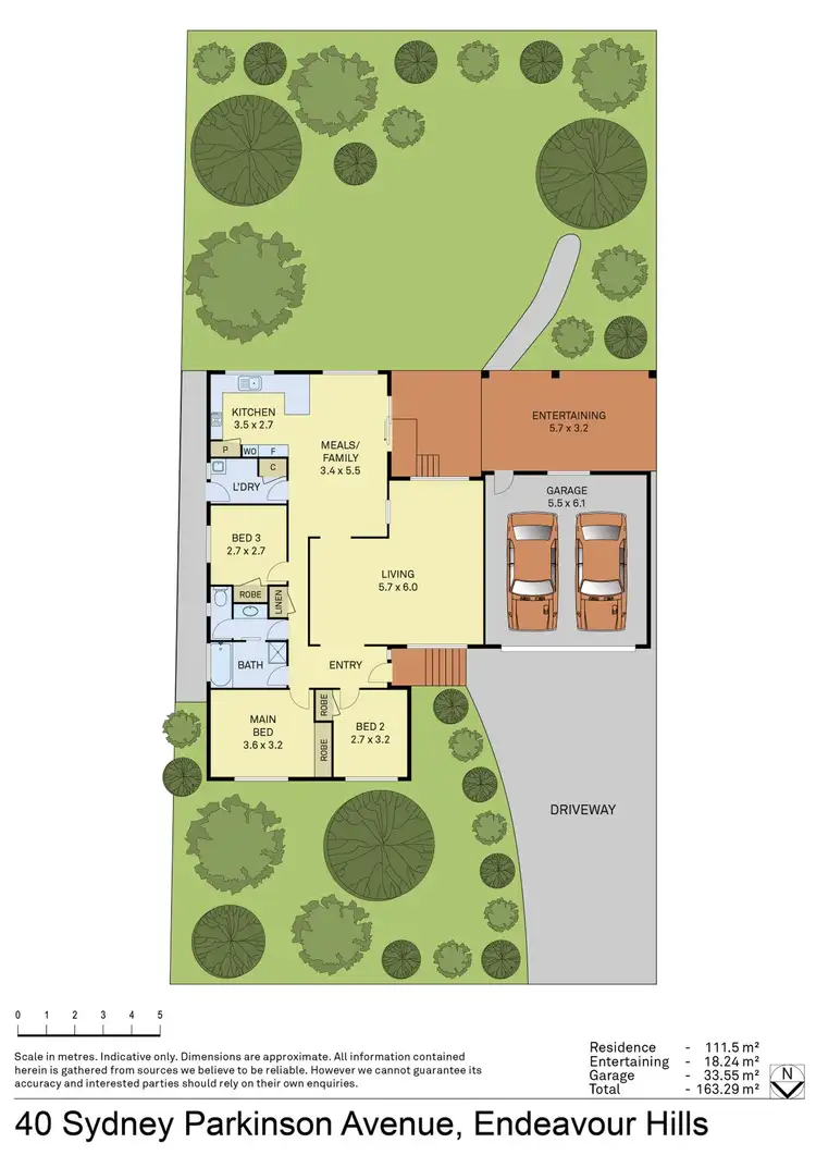 Floorplan of Homely house listing, 40 Sydney Parkinson Avenue, Endeavour Hills VIC 3802