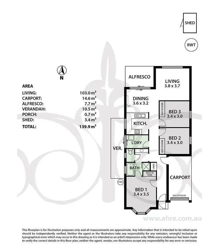 Floorplan of Homely house listing, 22 Federation Way, Nairne SA 5252