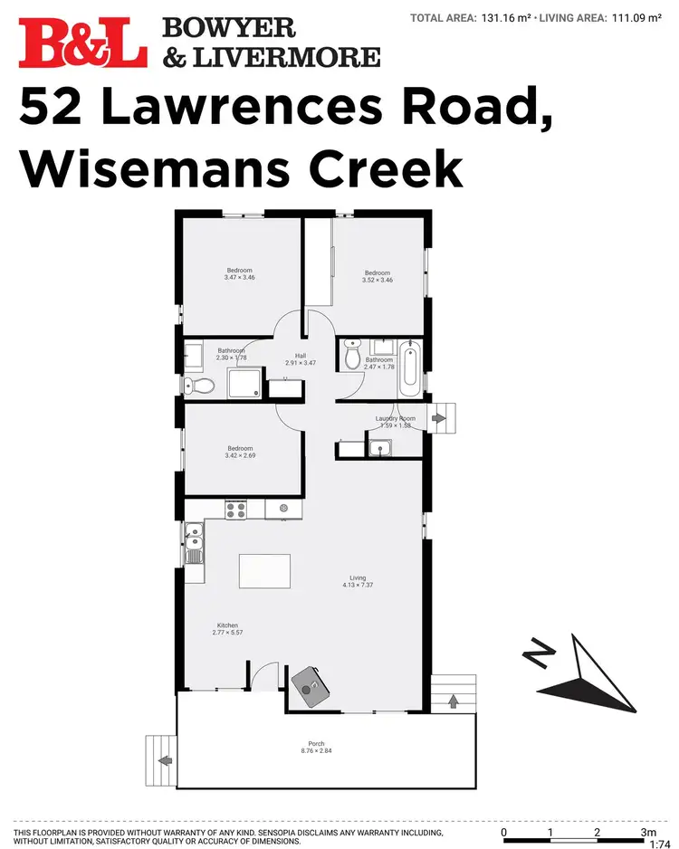 Floorplan of Homely rural property listing, 52 Lawrences Road, Wisemans Creek NSW 2795