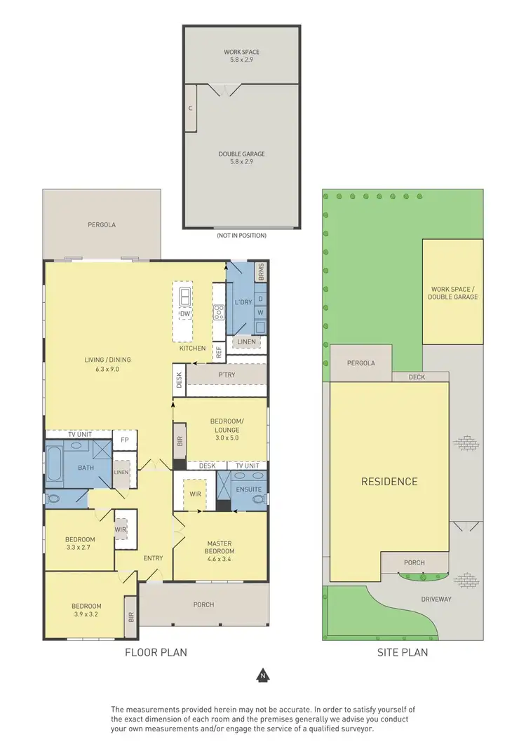 Floorplan of Homely house listing, 32 Poole Street, Deer Park VIC 3023