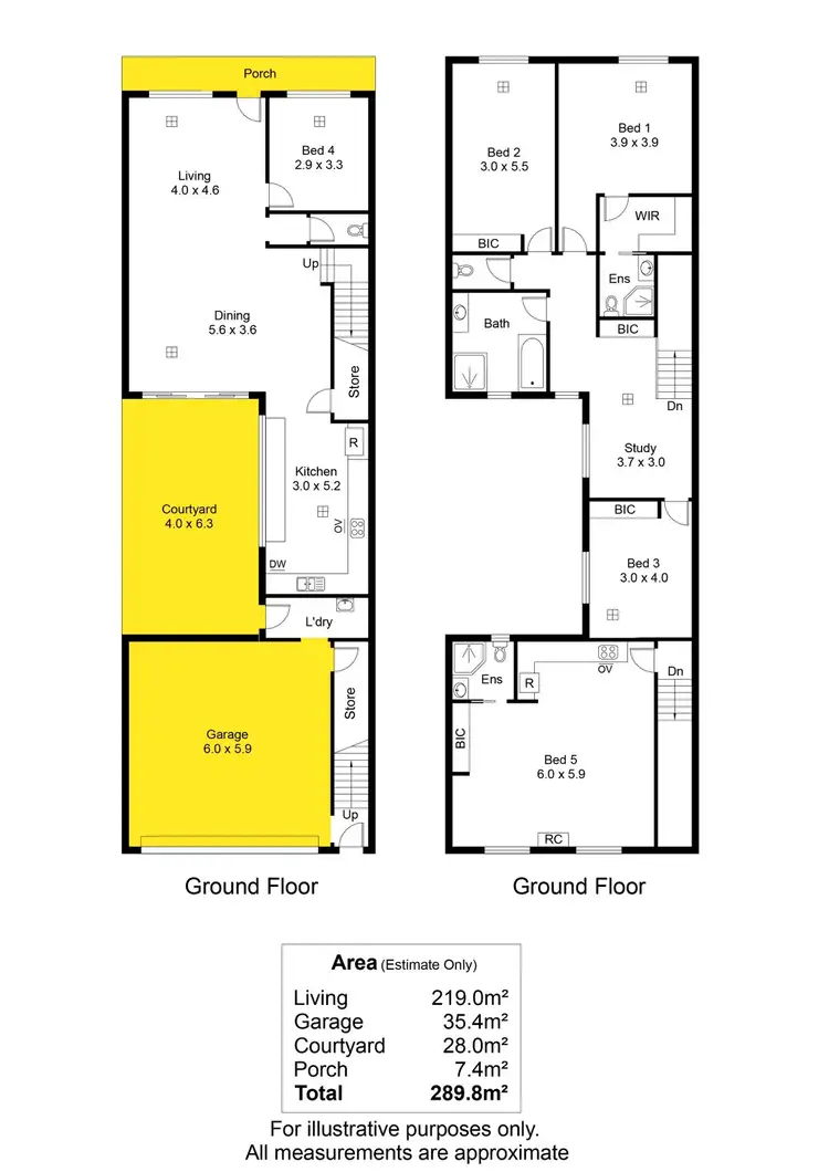 Floorplan of Homely townhouse listing, 10 Ridley Street, Mawson Lakes SA 5095