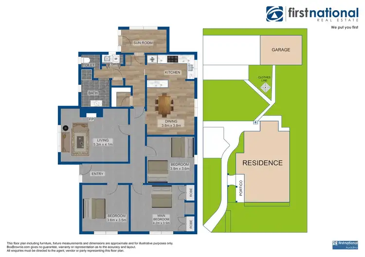 Floorplan of Homely house listing, 16 South Railway Crescent, Korumburra VIC 3950
