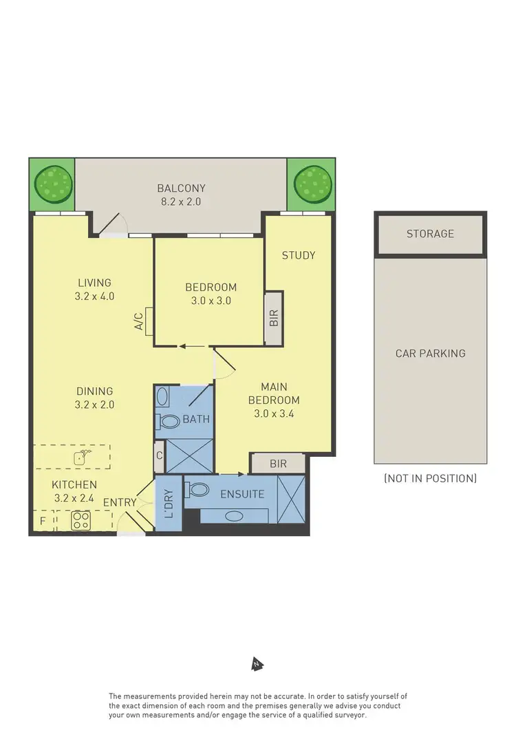 Floorplan of Homely apartment listing, 102/294 Keilor Road, Essendon North VIC 3041