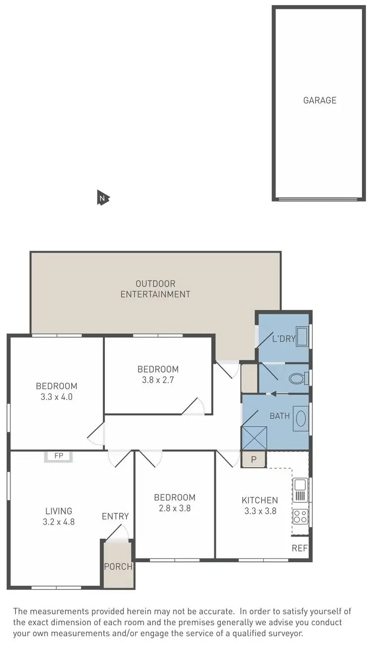 Floorplan of Homely house listing, 22 Centenary Crescent, Werribee VIC 3030