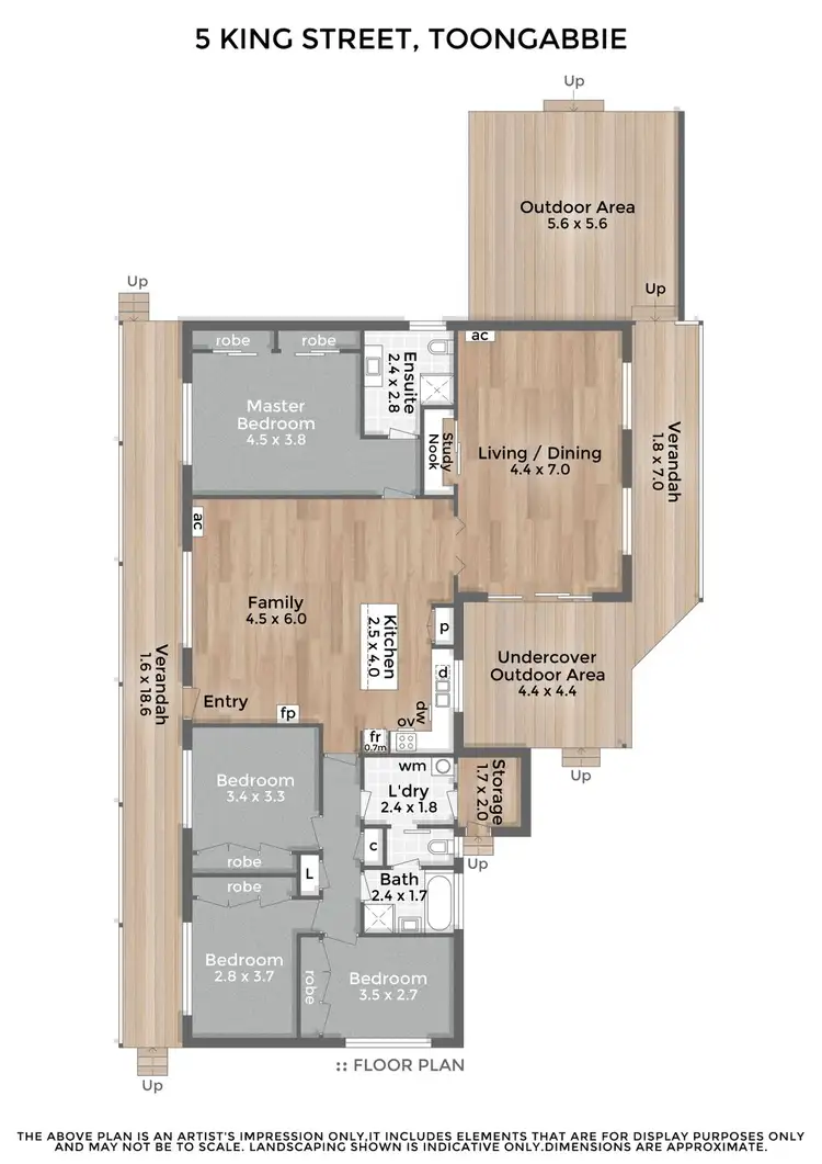 Floorplan of Homely house listing, 5 King Street, Toongabbie VIC 3856