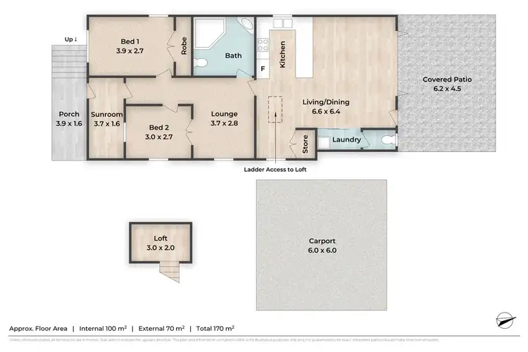 Floorplan of Homely house listing, 39 Macartney Street, Paddington QLD 4064