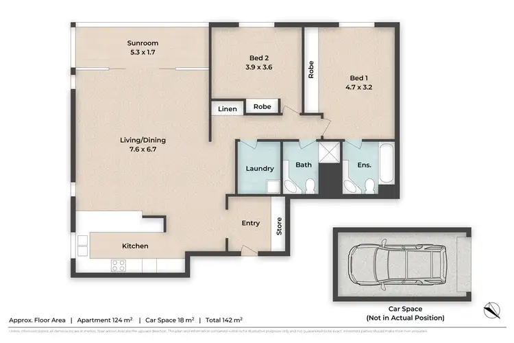 Floorplan of Homely apartment listing, 7/24 Dunmore Terrace, Auchenflower QLD 4066