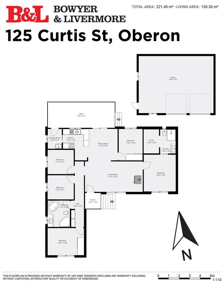 Floorplan of Homely house listing, 125 Curtis Street, Oberon NSW 2787