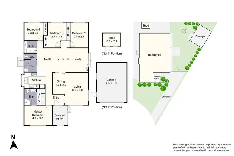 Floorplan of Homely house listing, 11 Mullum Court, Springvale South VIC 3172