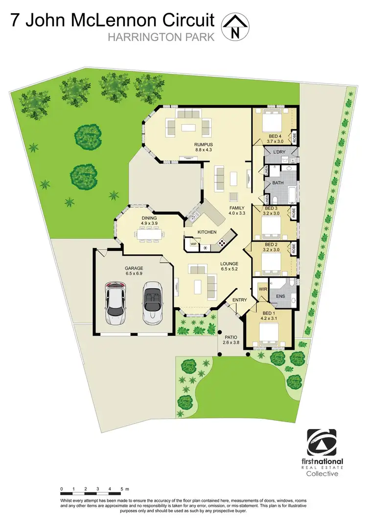 Floorplan of Homely house listing, 7 John McLennon Circuit, Harrington Park NSW 2567