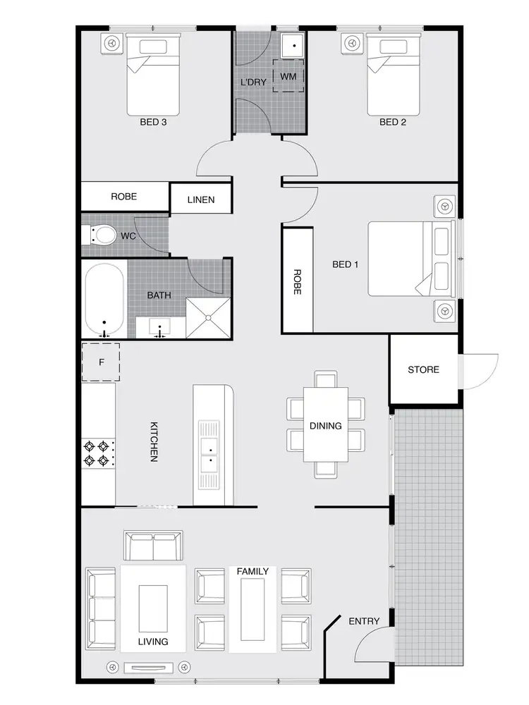 Floorplan of Homely house listing, 29 Rubicon Street, Kaleen ACT 2617