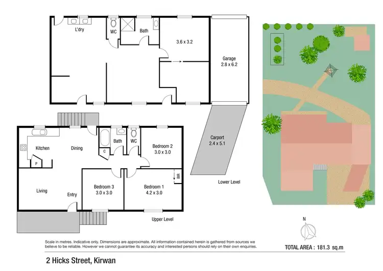 Floorplan of Homely house listing, 2 Hicks Street, Kirwan QLD 4817