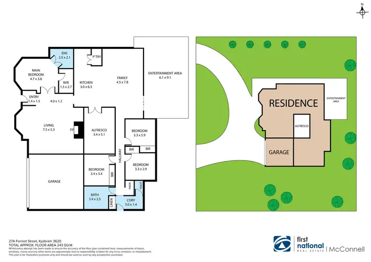 Floorplan of Homely house listing, 2/27 Forrest Street, Kyabram VIC 3620