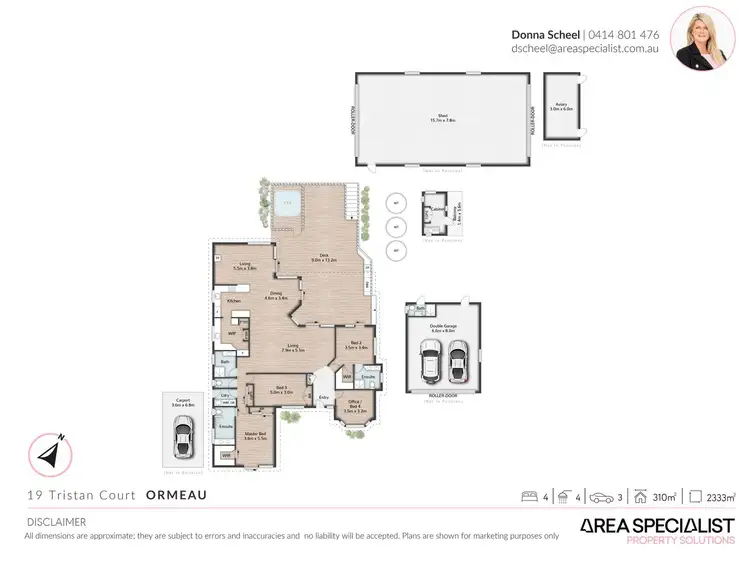 Floorplan of Homely house listing, 19 Tristan Court, Ormeau QLD 4208