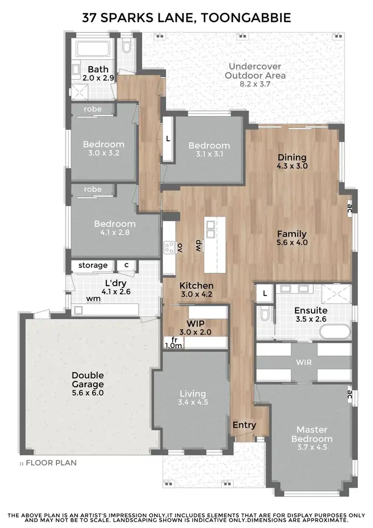 Floorplan of Homely house listing, 37 Sparks Lane, Toongabbie VIC 3856