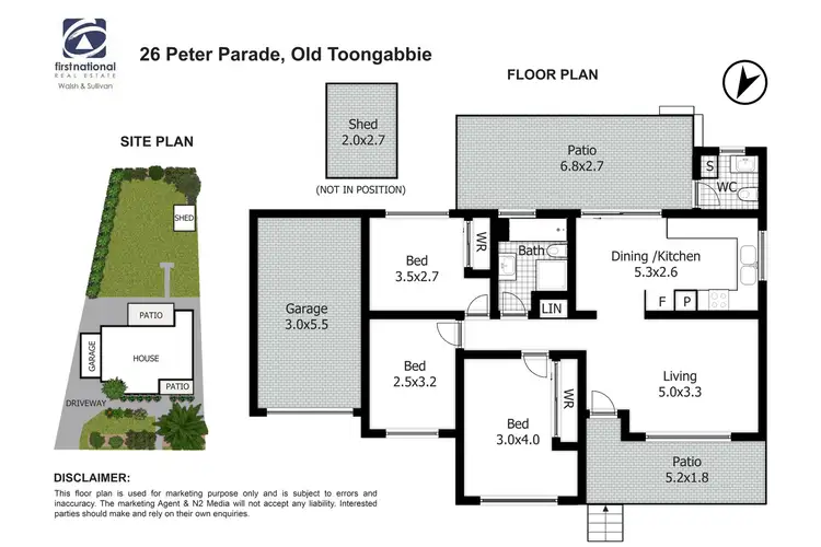 Floorplan of Homely house listing, 26 Peter Parade, Old Toongabbie NSW 2146