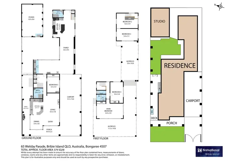 Floorplan of Homely house listing, 65 Welsby Parade, Bongaree QLD 4507