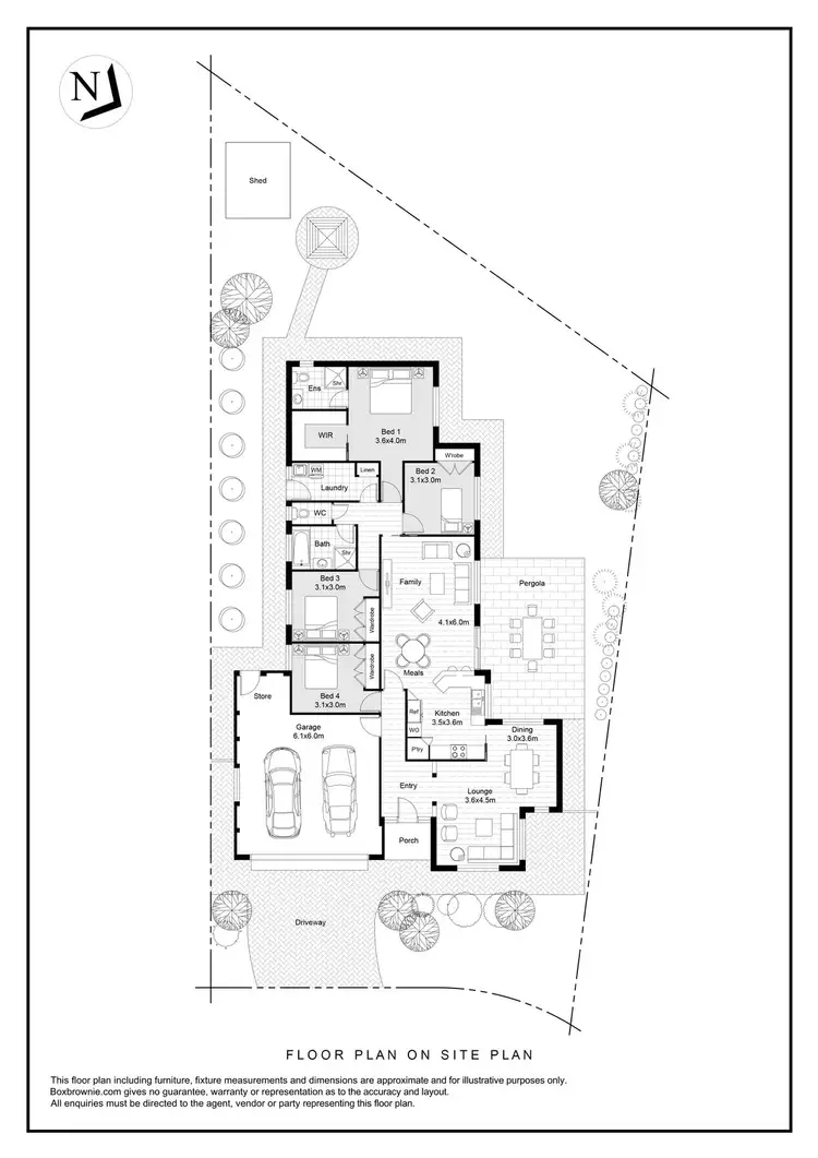 Floorplan of Homely house listing, 8 Wallaby Place, Nicholls ACT 2913