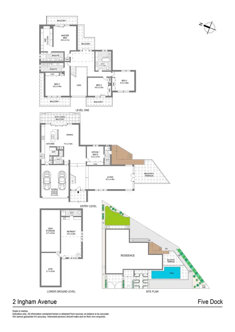 Floorplan of Homely house listing, 2 Ingham Avenue, Five Dock NSW 2046