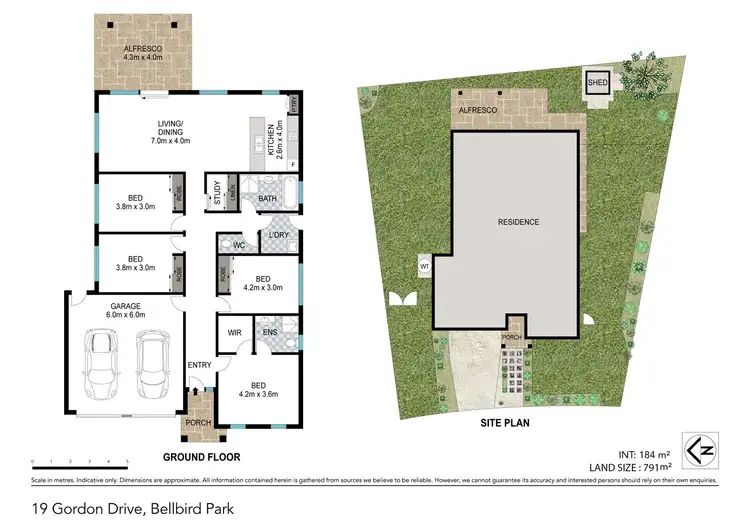 Floorplan of Homely house listing, 19 Gordon Drive, Bellbird Park QLD 4300