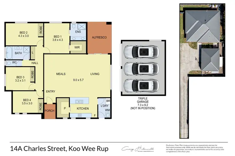 Floorplan of Homely land listing, 14A Charles Street, Koo Wee Rup VIC 3981