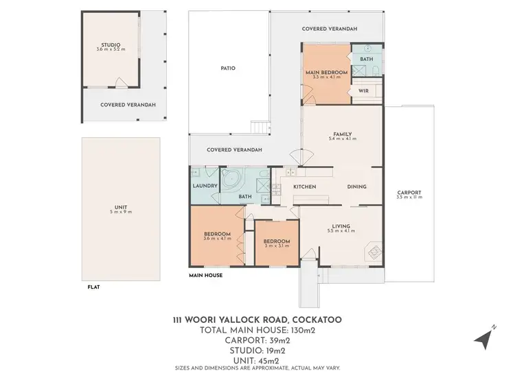 Floorplan of Homely house listing, 111 Woori Yallock Road, Cockatoo VIC 3781