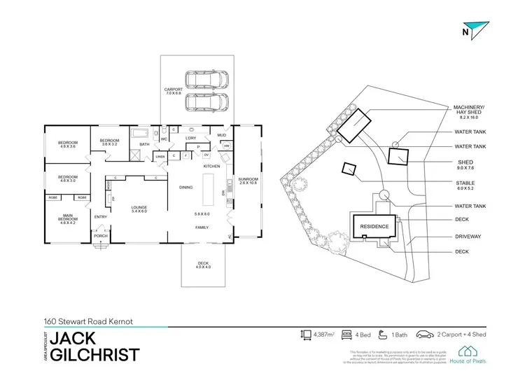 Floorplan of Homely house listing, 160 Stewart Road, Kernot VIC 3979