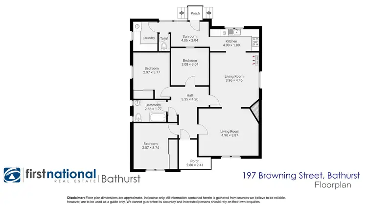 Floorplan of Homely house listing, 197 Browning Street, Bathurst NSW 2795