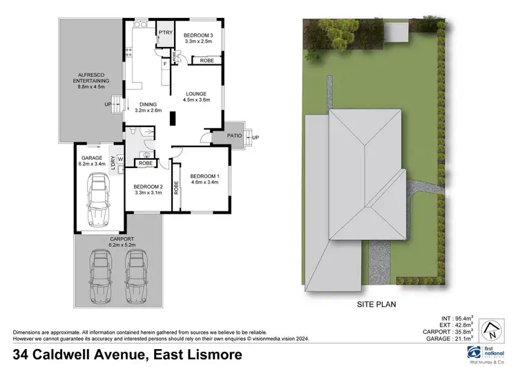 Floorplan of Homely house listing, 34 Caldwell Avenue, East Lismore NSW 2480
