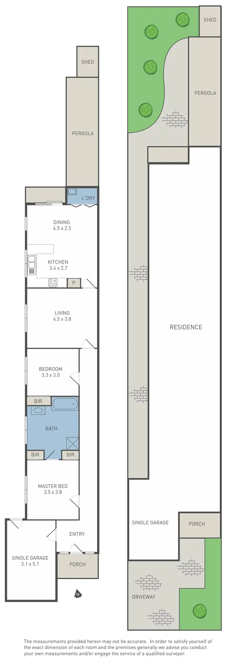 Floorplan of Homely house listing, 96A Morris Street, Sunshine VIC 3020