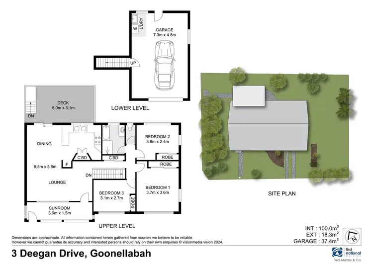 Floorplan of Homely house listing, 3 Deegan Drive, Goonellabah NSW 2480