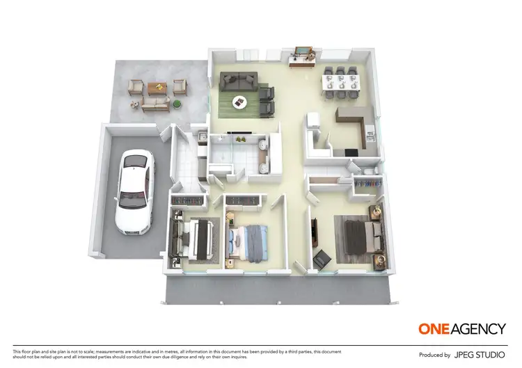 Floorplan of Homely house listing, 33 Brook Street, Sunbury VIC 3429