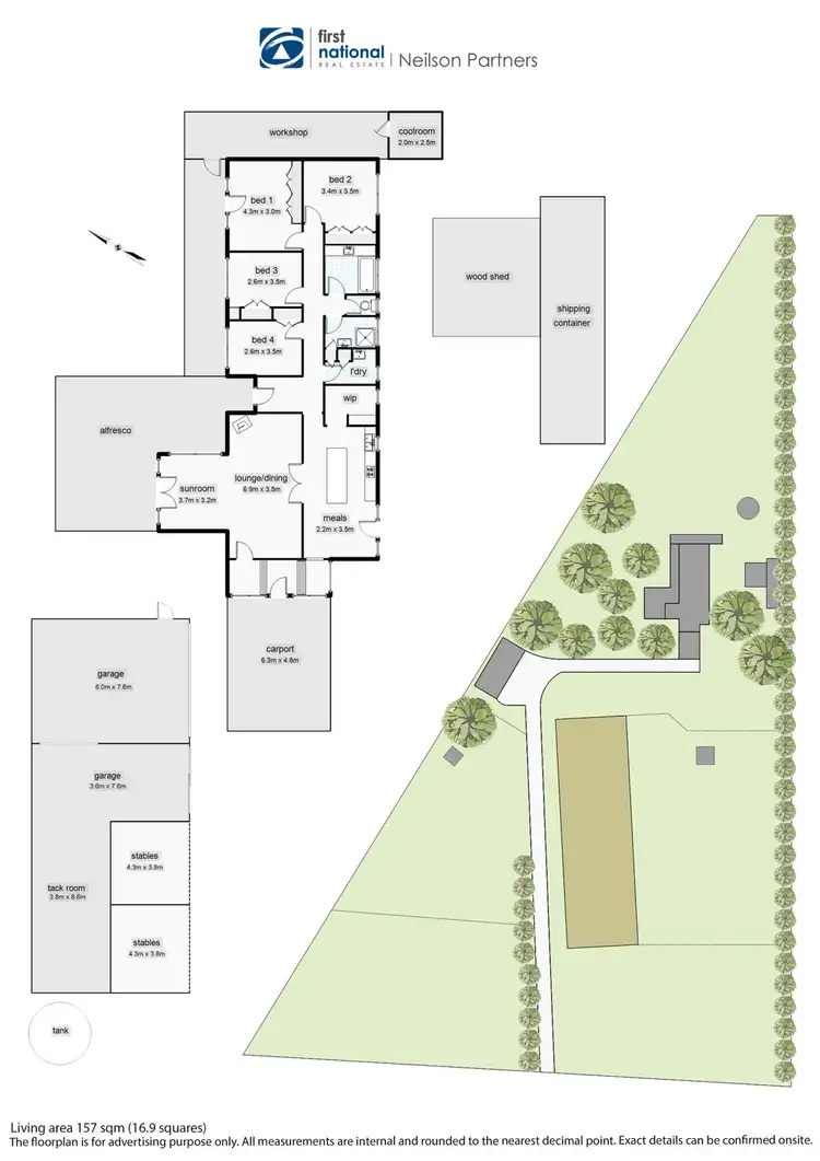 Floorplan of Homely rural property listing, 170 Bessie Creek Road, Nar Nar Goon North VIC 3812
