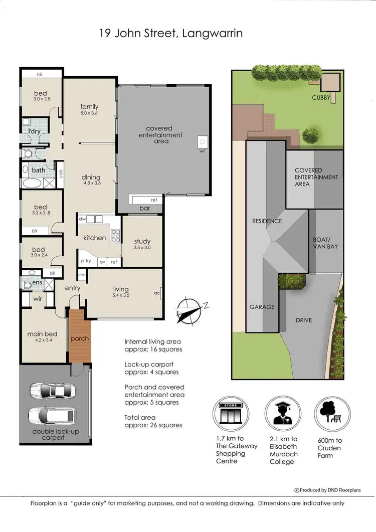 Floorplan of Homely house listing, 19 John Street, Langwarrin VIC 3910