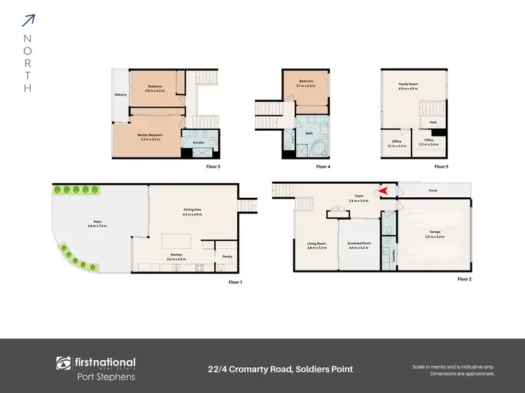 Floorplan of Homely house listing, 22/4 Cromarty Road, Soldiers Point NSW 2317