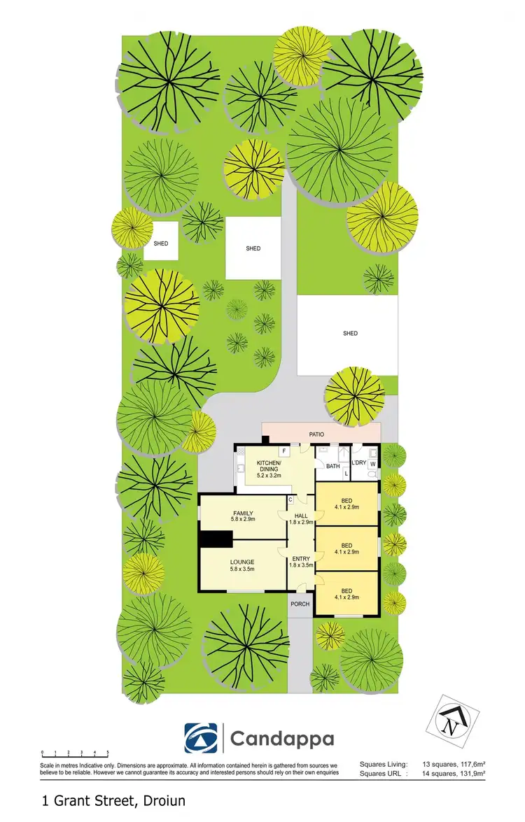 Floorplan of Homely house listing, 1 Grant Street, Drouin VIC 3818