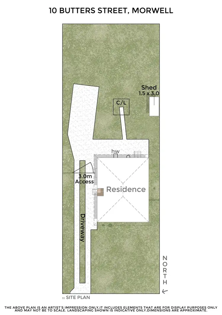 Floorplan of Homely house listing, 10 Butters Street, Morwell VIC 3840