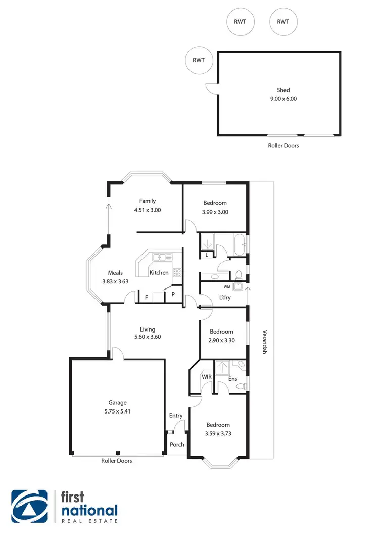 Floorplan of Homely house listing, 92 Reliance Road, Price SA 5570