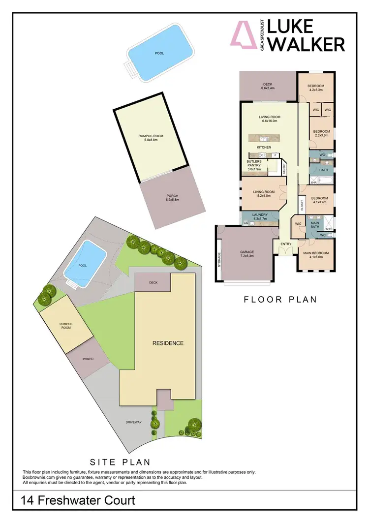 Floorplan of Homely house listing, 14 Freshwater Court, Mildura VIC 3500